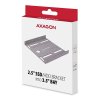 AXAGON RHD-125S, kovový rám pre 1x 2,5" HDD/SSD v 3,5" pozícii, sivý