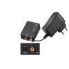 Prevodník z digitálneho signálu SPDIF a optického Toslink 2x CINCH kjtosred04