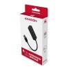 AXAGON HUE-M1A, 4x USB 3.2 Gen 1 MINI húb, kovový