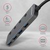axagon hue msa 4x usb 3 2 gen 1 switch hub kovovy image1 big ies43997390