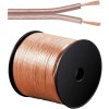 Káble na prepojenie reprosústav 99,9% meď 2x0,75mm2 100m kjpr-03-100