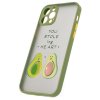 ColorWay Smart Matte Case pre iPhone 12 Pro, Avocado green CW-CSM3PAI12P-GRA