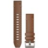Remienok Garmin QuickFit® 22 mm, talianska koža, hnedý