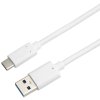 PremiumCord USB-C na USB 3.0 A (USB 3.2 generácie 2, 3A, 10Gbit/s) 2 m biely