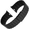 Silikónový remienok FIXED Magnetic Strap s magnetickým zapínaním pre Apple Watch 38 mm/40 mm, čierny FIXMST-436-BK