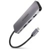 AXAGON HMC-5, USB 3.2 Gén 1 húb, 2x USB-A, HDMI