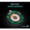 Connect IT WiFast bezdrôtová nabíjačka, 10 W, čierna CWC-6500-BK