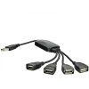 akyga hub usb 2 0 4 port abs cerna 15cm ien391206