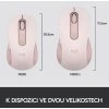 Logitech Wireless M650 L, ružová 910-006237