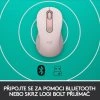 Logitech Wireless M650 L, ružová 910-006237