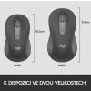 Logitech Wireless M650 L, grafitová 910-006236