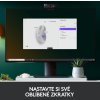 Logitech Wireless M650 L Left pre ľavákov, biela