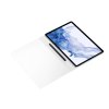 Samsung průhledné pouzdro Note View EF-ZX800P pro Galaxy Tab S7+/S7 FE/S8+ bílé