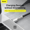 Baseus Cafule Series USB-C samec na USB-C samec nabíjací/dátový kábel s kovovými koncovkami 100W 1m, čierny
