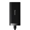 Baseus GaN3 Pro stolný rýchlonabíjací adaptér 2x USB-A, 2x USB-C 100W čierny