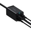 Baseus GaN3 Pro stolný rýchlonabíjací adaptér 2x USB-A, 2x USB-C 100W čierny