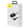 Baseus GaN3 Pro stolný rýchlonabíjací adaptér 2x USB-A, 2x USB-C 100W čierny