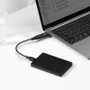 Baseus Ingenuity mini OTG adaptér USB-C samec na USB-A samica 3,1 A, čierny