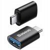 Baseus Ingenuity mini OTG adaptér USB-C samec na USB-A samica 3,1 A, čierny