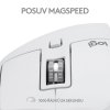 Logitech MX Master 3S For Mac Performace Bezdrôtová myš bledosivá