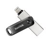 SanDisk iXpand Flash Drive Go 256 GB, USB-A Lightning