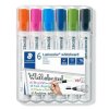 STAEDTLER Popisovače na biele tabule "Lumocolor 351", 6 farieb, 2 mm, okrúhly hrot 351 WP6-1