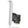 AXAGON PCES-SA4X4, radič PCIe - 4x interný port SATA 6G, ASM1164, SP a LP