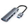 C-tech UHB-U3-AL, 4x USB 3.2 Gen 1