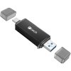 C-tech UCR-02-AL, USB 3.0 TYP A/ TYP C, SD/micro SD