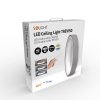 Solight LED stropné svietidlo kruhové Treviso, 48W, 2880lm, stmievateľné, diaľkové ovládanie, sivé