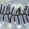 Solight LED vonkajšia vianočná reťaz s diaľkovým ovládaním - Cluster, 576 LED diód, 8 funkcií, časovač, IP44, studená biela