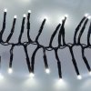 Solight LED vonkajšia vianočná reťaz s diaľkovým ovládaním - Cluster, 576 LED diód, 8 funkcií, časovač, IP44, studená biela