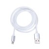 Solight lightning kábel, konektor USB 2.0 A - konektor Lightning, silikónový, 2 m