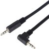Kábel Jack 3,5 mm - 3,5 mm konektor 90° M/M 3 m