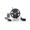 Solight LED svetelný pás, RGB, 3 m, sada s 12V adaptérom a diaľkovým ovládaním, 7,2 W/m, IP20
