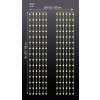 Solight LED vianočné osvetlenie okien, strieborné, 300x mini LED, časovač, 8 funkcií, USB