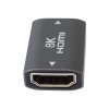 Adaptér PremiumCord 8K konektor HDMI A - HDMI A, žena/samec, kov