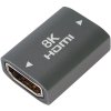 Adaptér PremiumCord 8K konektor HDMI A - HDMI A, žena/samec, kov