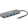 Rozbočovač D-Link USB-C na 4 porty USB 3.0 s funkciou Power Delivery (DUB-2340)