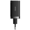 Baseus GaN5 Pro rýchlonabíjací adaptér 2x USB-C + USB-A 65W čierny