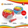 Rádioprijímač GoGEN s CD GoGEN DÉČKO PLAYER R, červený