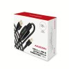 AXAGON ADR-215B, aktívny prepojovací kábel USB 2.0 A-M -> B-M, 15 m