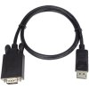 Kábel PremiumCord DisplayPort na VGA 1 m M/M
