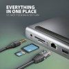 axagon hmc 4kx3 usb 5gbps hub 3x usb a 2x hdmi dp image1 big ies71124567