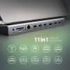 axagon hmc 4kx3 usb 5gbps hub 3x usb a 2x hdmi dp image1 big ies71124562