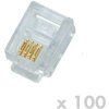 datacom plug utp cat3 6p4c rj11 lanko 100 pack ien487789