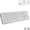 Logitech Wireless MX Keys S, US, INTL, Wireless, Pale Grey, Bolt