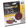 Powerplus POWAIR0122 - 5x brúsny kotúč d.150 G60