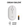 Logitech Wireless Pebble mouse 2, M350s, biela