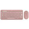 logitech pebble 2 combo bezdratova klavesnice a mys ruzova ien499513
